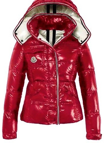 Moncler Quincy Jacket Glossy Red Wmns